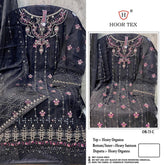 Heavy Organza Embroidery work Suit